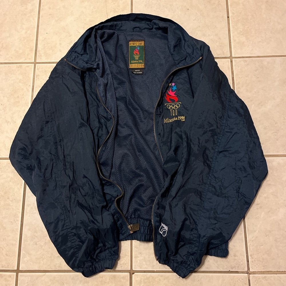 Vintage Atlanta Olympics 1996 Bomber Tracksuit Jacket